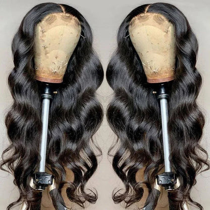 Ready To Wear Body Wave Glueless Wigs 6x4 5x5 Pre-Cut Lace Closure Remy Human Hair 13x4 Lace Frontal Wig Brazilian Curly Wave