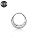 G23 Titanium Bee Septum Nose Ring Piercing Body Jewelry 16G Moon Segment Snake Clicker Helix  Ear Cartilage Heart Daith Hoop
