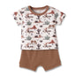 Boy's Southwest Tee & Shorts Set – Cactus Trails Bamboo
