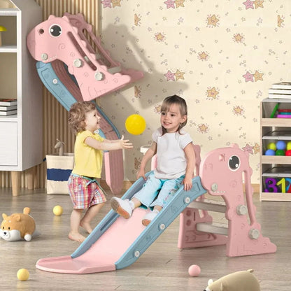 TOBBI & NYEEKOY 3-in-1 Dinosaur Slide Set