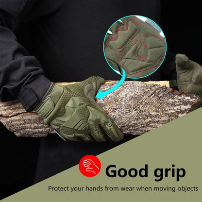 Paintball Bicycle Rubber Protective Anti-Skid Glove