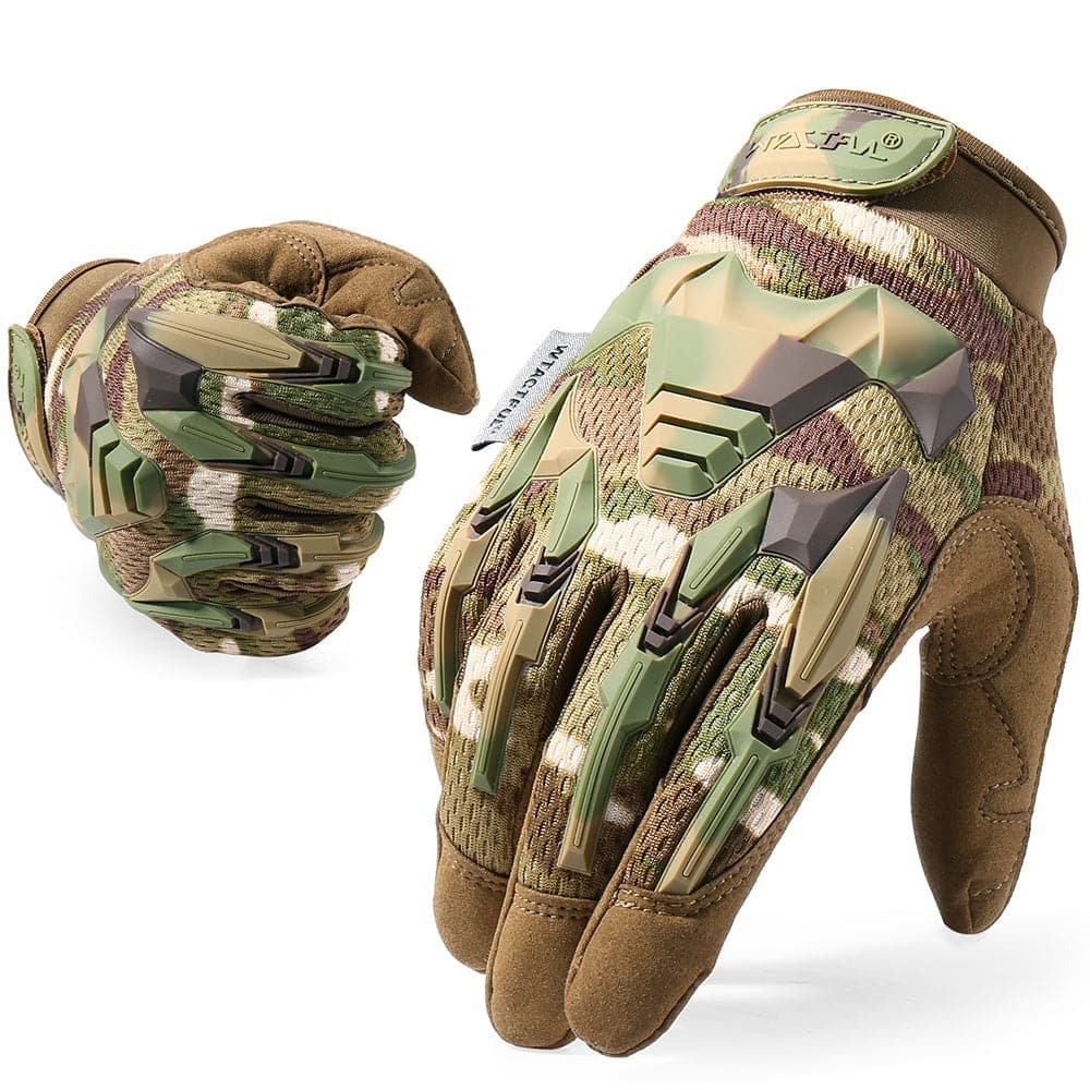 Paintball Bicycle Rubber Protective Anti-Skid Glove