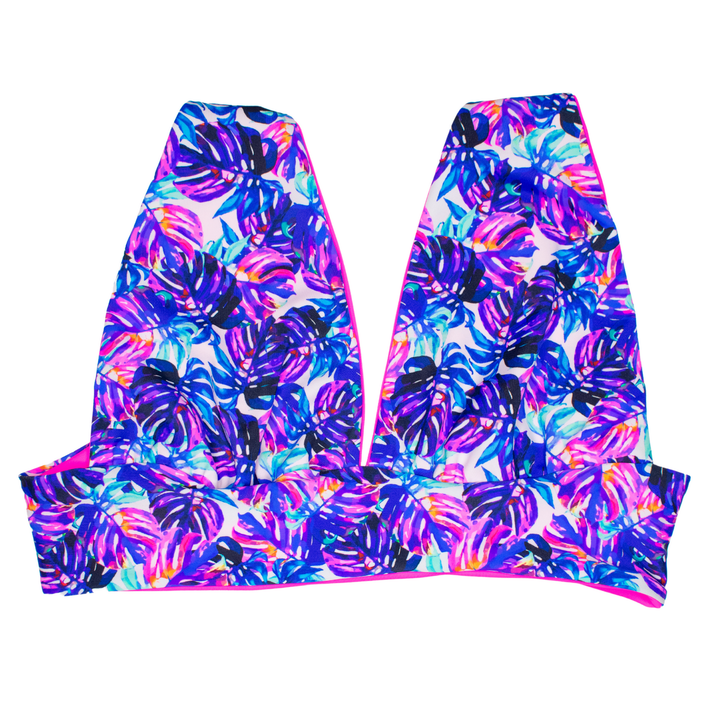 Recycled Tropical Monstera & Pitaya IVY Top