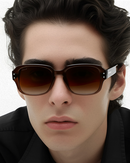 Mas 50mm Soft Edge Sunglasses | Brown