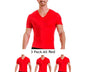 3-Pack Insta Slim Activewear Compression V-Necks VA0003