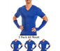 3-Pack Insta Slim Activewear Compression V-Necks VA0003