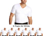 6-Pack Insta Slim Compression V-Necks VS0006
