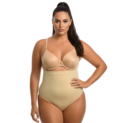 InstantFigure Compression Hi-waist panty thong WP019T