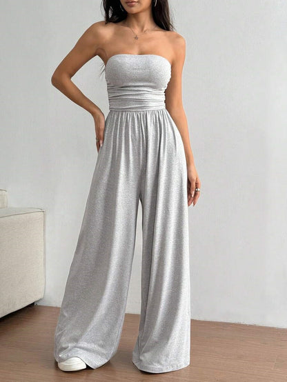 New Casual Versatile High-waisted Pants With A Tube Top