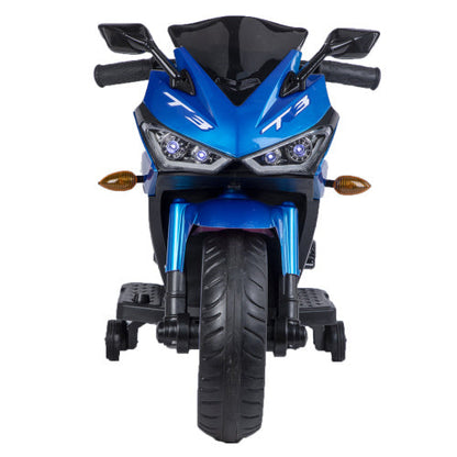 Kids Motorcycle,12V Motorcycle For Kids 3 4 5 6 Years Boys Girls 12v7ah Kids Motorcycle Ride On Toy With Training Wheels  Manual Throttle  Drive By Hand Lighting Wheels