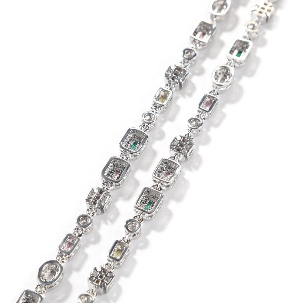 Colorful Gemstone Necklace For Men And Women