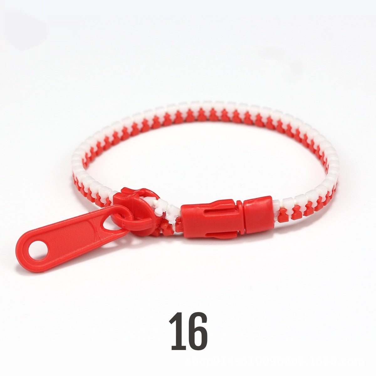 No 5 Two-color Children's Zipper Bracelet