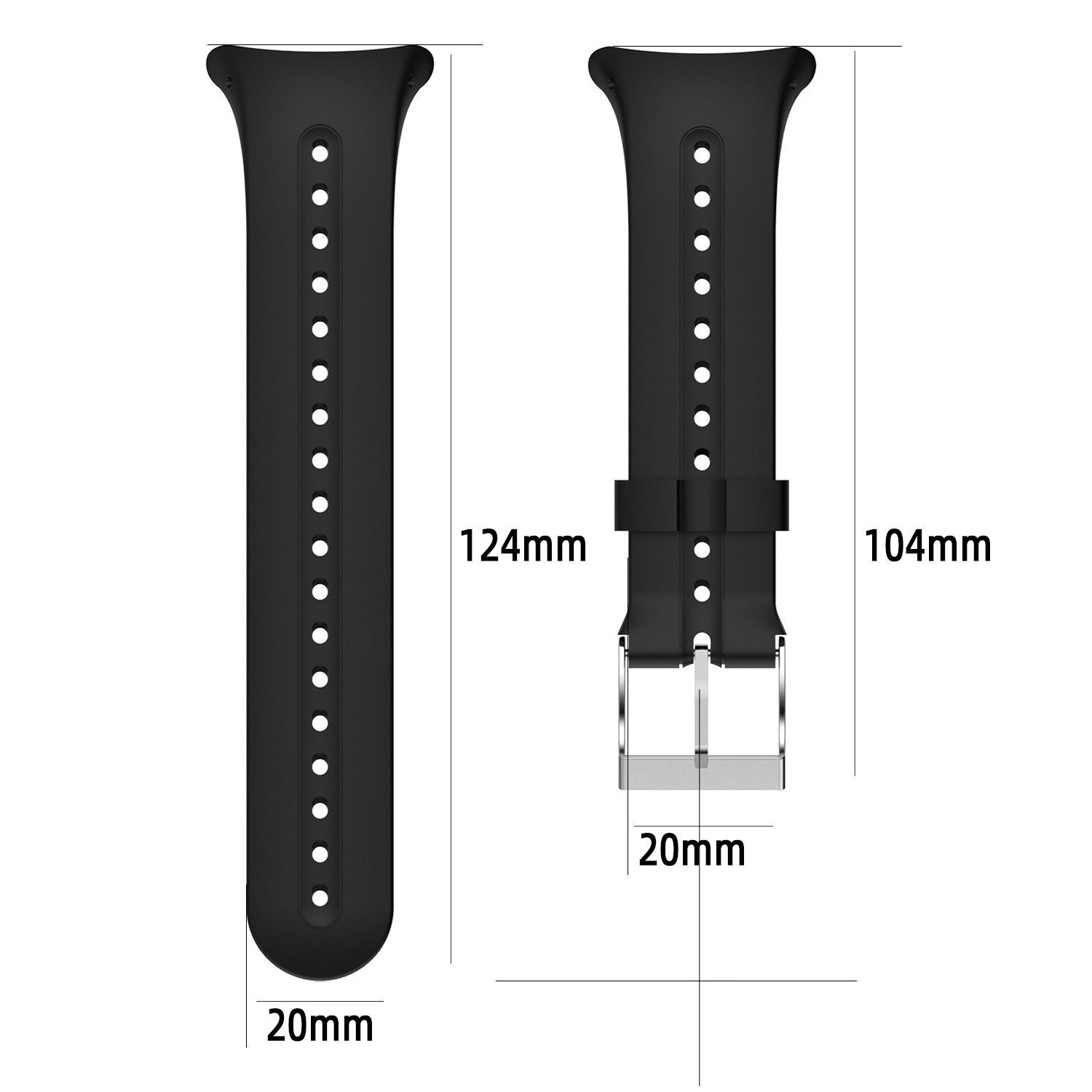 Swim Watch Smart Watch Silicone Strap