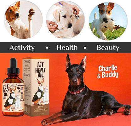 Charlie Buddy   Hеmp Oil for Dogs Cats   Hiр and Jоint Suppоrt and Skin Hеalth