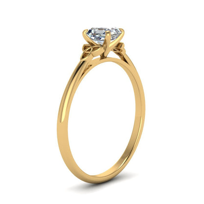 Celtic Solitaire Engagement Ring