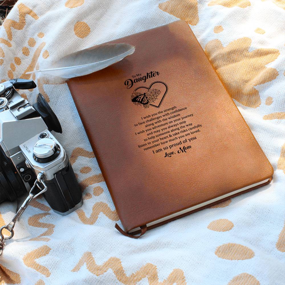 To My Daughter Butterfly Journal _ Mom's Love Letter Notebook