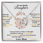 To My Lovely Daughter, Hold This Tight To Feel My Love
