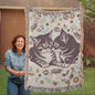Snuggling Kitties - Woven Blanket