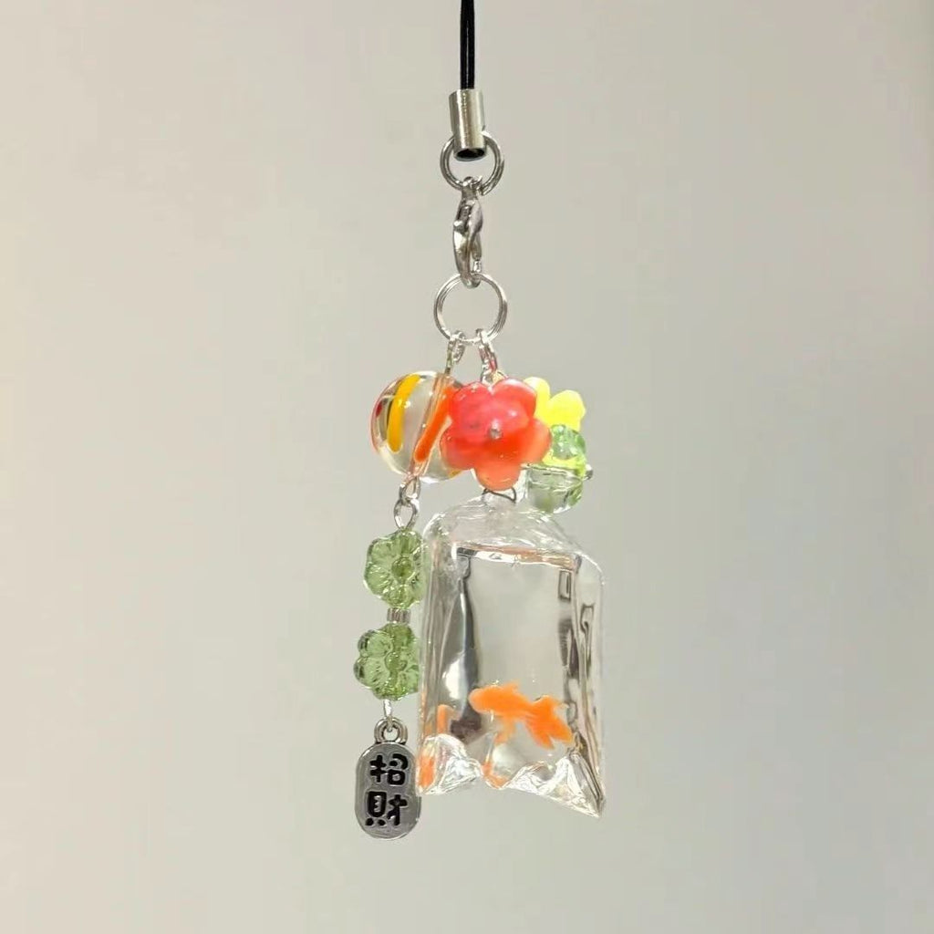 Acrylic Koi Pendant Lucky Women's Decoration