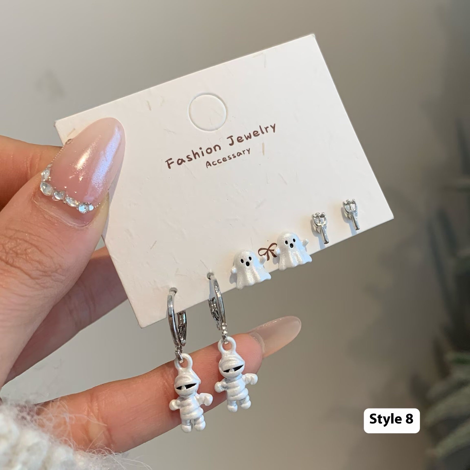 Minimalist Personality Love Butterfly Ear Clip Suit Female