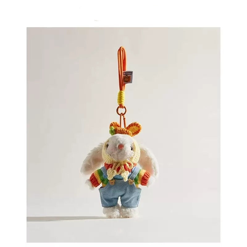 Plush Key Chain Cute Rabbit Doll Cartoon Pendant