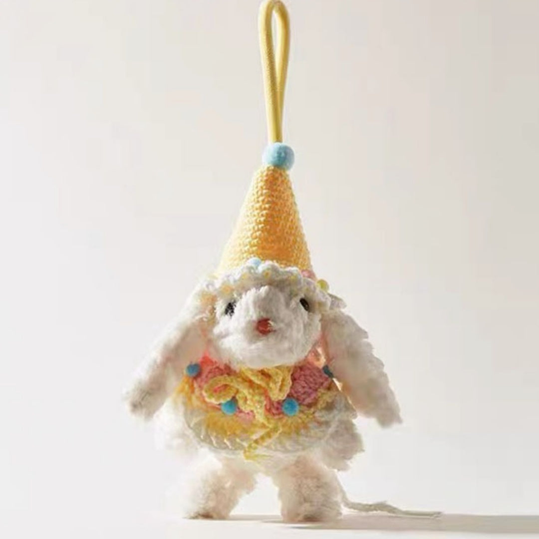 Plush Key Chain Cute Rabbit Doll Cartoon Pendant