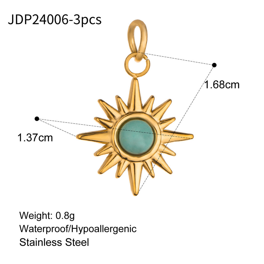 Women's Cute Drop Oil Pendant Color Retention Necklace Pendant