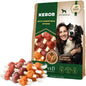 Kabobs Dog Treats with Duck & Chicken Human Grade Meat All Natural & Organic Pet Dried Snacks Rawhide Free & Grain Free Long Lasting Chews for Large & Small Dogs Supports Healthy Teeth