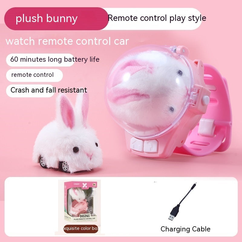 Fun Rabbit Watch Remote Control Car Mini Children's Toy