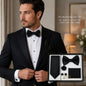 Insta Slim® 5 Piece Gift Set Tie, Bow-Tie, Lapel Pin, Hanky & Cufflinks 155TGS1