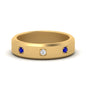Beveled Mens Promise Ring