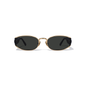 Bisou 60mm Oval Sunglasses | Black
