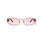 Bisou 60mm Oval Sunglasses | Pink Havana