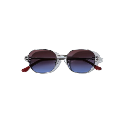 Bleu Violet 52mm Shield Sunglasses | Violet