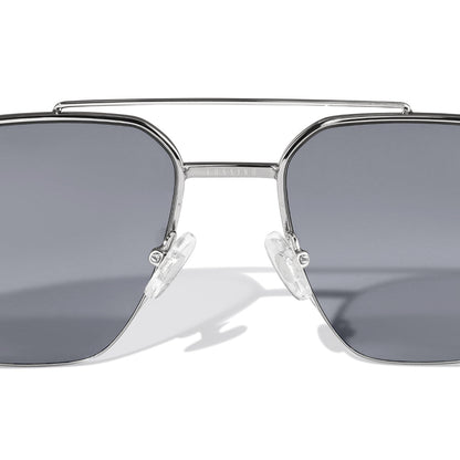 Bold Black 56mm Aviator Sunglasses | Black