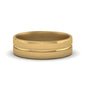 Brushed Mens Wedding Band
