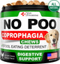 No Poo Chews for Dogs Coprophagia Stool-Eating Deterrent Probiotics 120 Count