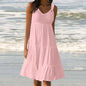 Casual Elegant Stitching Dress Women