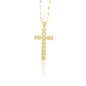 Zircon Cross Necklace For Men And Women