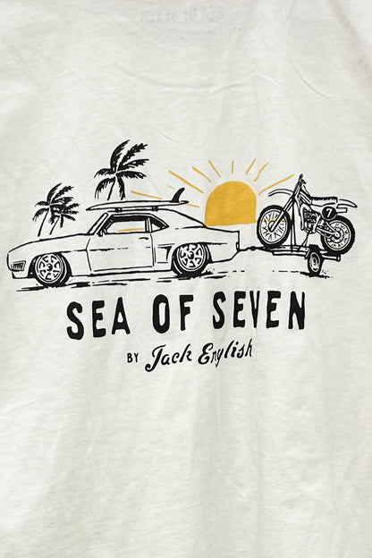 Today We Ride Mens Tee - Vintage White