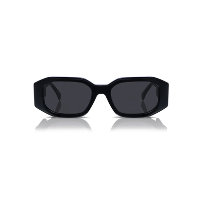 Caroline 51mm Rectangle Sunglasses | Black