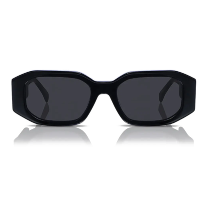 Caroline 51mm Rectangle Sunglasses | Black