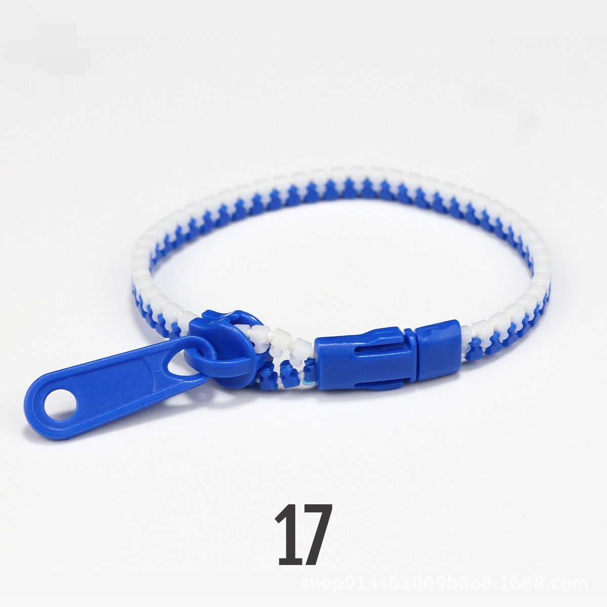 No 5 Two-color Children's Zipper Bracelet