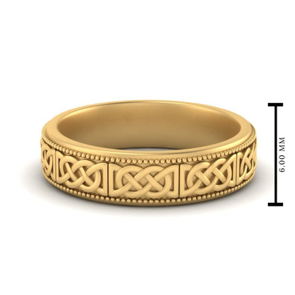 Celtic Knot Eternity Band