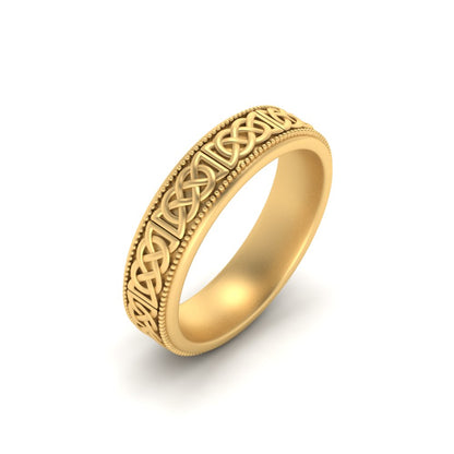 Celtic Knot Eternity Band