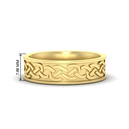 Celtic Mens Wedding Ring