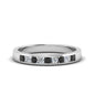 Channel 9 Stone Mens Wedding Ring
