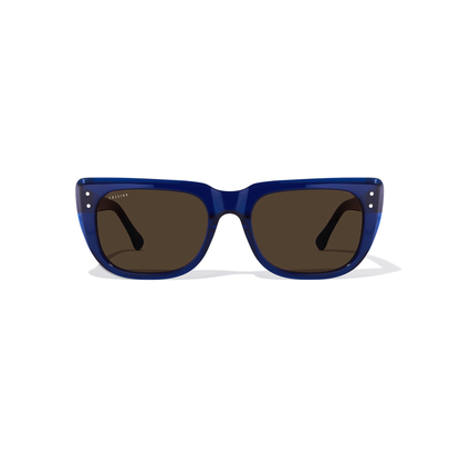Cheri 52mm Cat Eye Sunglasses | Navy
