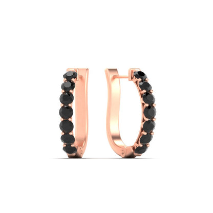 Modern Huggie Hoop Earrings