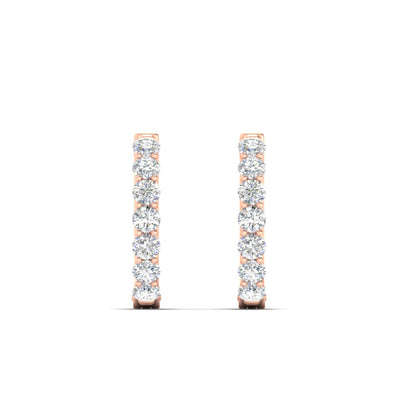 Modern Huggie Hoop Earrings